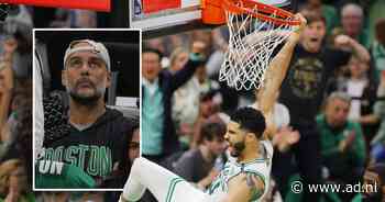 ‘Fan’ Pep Guardiola ziet Boston Celtics eerste tikje uitdelen in finale NBA