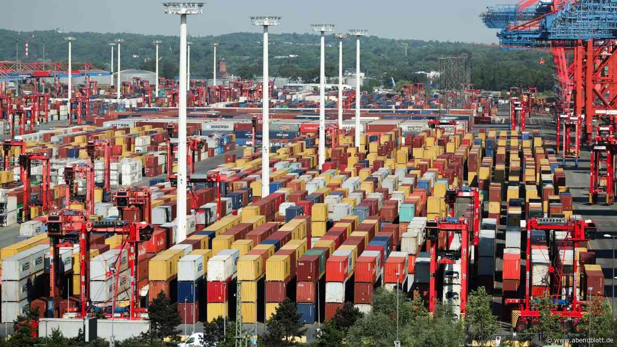 Warnstreik im Hamburger Hafen: Containerterminals betroffen