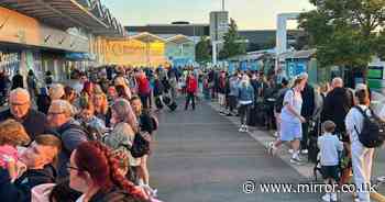 Birmingham Airport queue chaos sees 'two travellers treated for hypothermia'