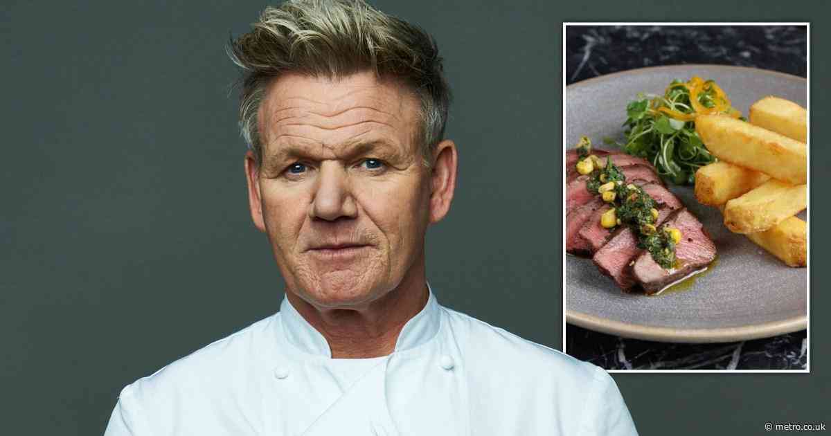 Gordon Ramsay’s fancy meal deal at restaurant roasted after only offering six chips for £19.50