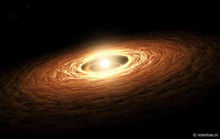 James Webb snuffelt aan planeetvormende schijf rond een ster die heel anders is dan de onze – en dat levert tal van verrassingen op