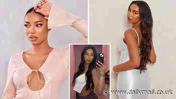 Love Island's Uma Jammeh stuns in PrettyLittleThing shoot after passionately kissing all her male co-stars and turning Ayo Odukoya's head