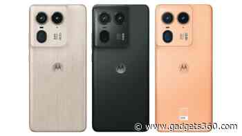Motorola Edge 50 Ultra India Launch Confirmed; to Offer Wood Textured Rear Panel