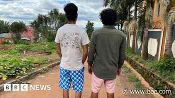 Refugees sent to Rwanda from remote UK island speak to BBC