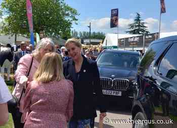Live updates as Duchess Sophie arrives at the South of England Show