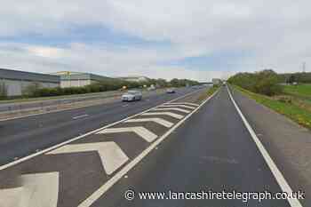Why was the M65 in Guide was closed at junction five?