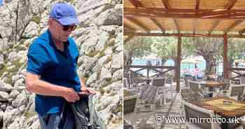 Michael Mosley missing: Greek restaurant owner reveals CCTV of This Morning star moments before vanishing