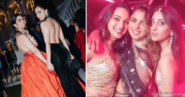 Kiara Advani looks ethereal in a backless gown with Isha Ambani