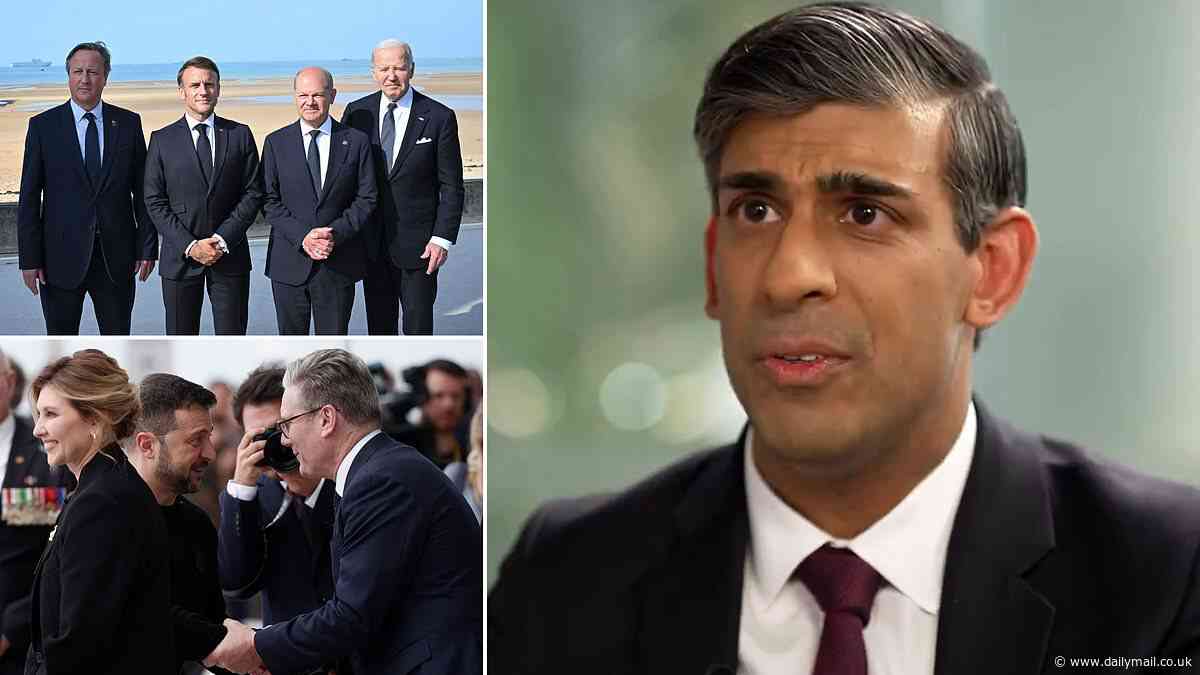 Keir Starmer sticks in the knife over Rishi Sunak's D-Day disappearing act and says 'for me there was nowhere else I was going to be' - as even the PM's own veterans minister admits it was a 'significant mistake' for 'sorry' premier to skip event