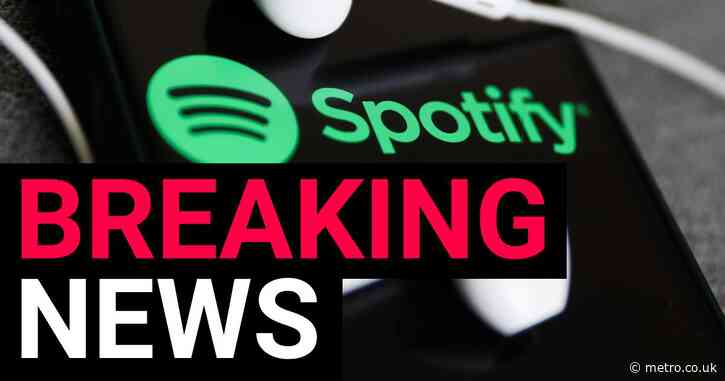 Spotify is down with listeners unable access playlists