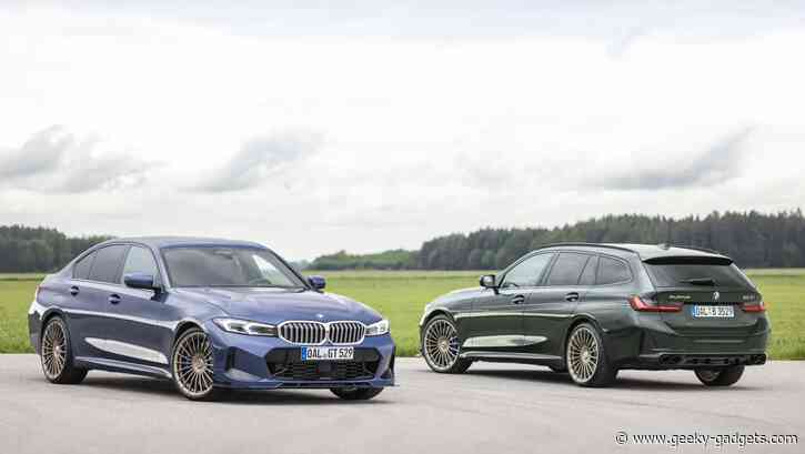 New BMW Alpina B3 GT and B4 GT Unveiled