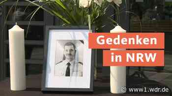 Schweigeminute für getöteten Polizisten - auch in NRW