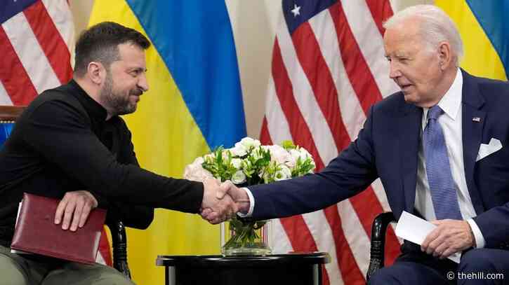 Biden meets with Zelensky, apologizes for delay in Ukraine aid
