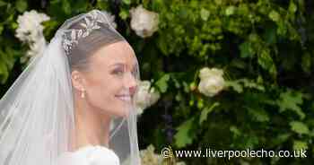 Olivia Henson's incredible dress as she marries Duke of Westminster