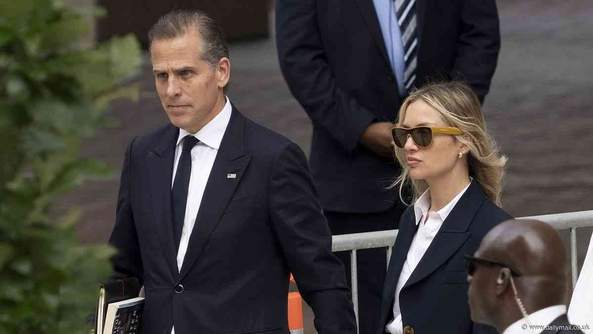 Hunter Biden trial live: Court returns after Hallie Biden detailed using crack with the president's son and jury was shown moment she threw gun in the trash