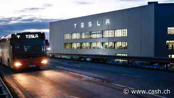 Tesla fährt Autoproduktion in Grünheide herunter