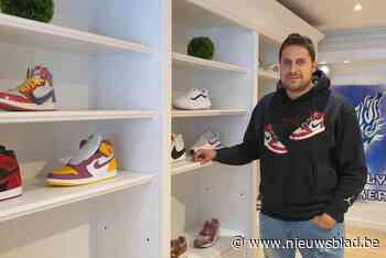 Sneakerverzamelaar Samuel Bruno opent exclusieve sneakerpop-up in Basiliekstraat: “Ik wil eens proeven van een eigen winkel”