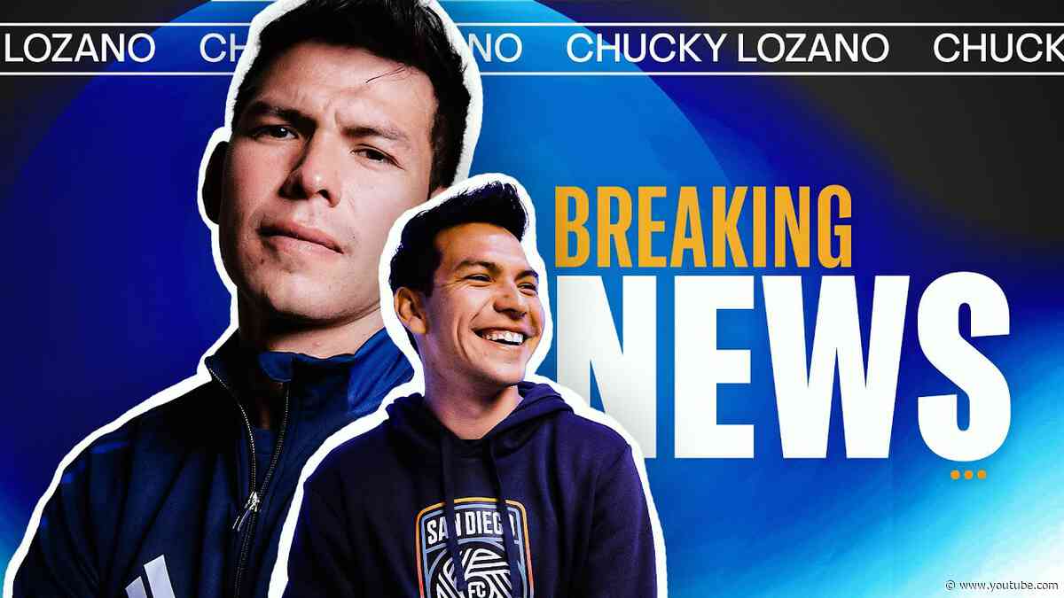 Mexican Star Hirving 'Chucky' Lozano Becomes San Diego FC’s First Ever Designated Player 🇲🇽