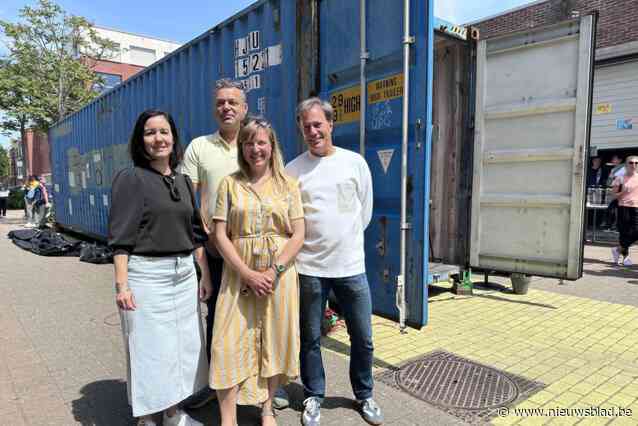 VTI Oostende geeft startschot van vzw Tussn(h)us die zeecontainers ombouwt tot woonunits voor jongeren in probleemsituatie