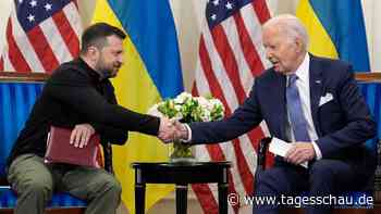 Ukraine-Liveblog: ++ Biden kündigt neues Militärpaket für Ukraine an ++