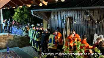 Einsatz im Flutgebiet - Feuerwehren aus dem Landkreis Ebersberg kämpfen gegen Hochwasser