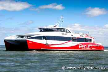Reduced Red Jet ferry service announced for this weekend