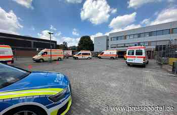 FW VG Westerburg: Reizgasverdacht an Westerburger Realschule - 22 Personen waren betroffen