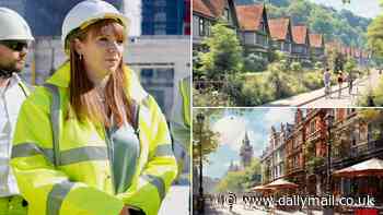 Angela Rayner unveils her vision of a Labour Britain: Deputy leader says party's building blitz will only allow 'attractive' homes as she pledges to cover Britain in Edwardian-style mansion blocks and tree-lined streets of townhouses