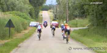 Koplopers rijden verkeerd in het Critérium du Dauphiné