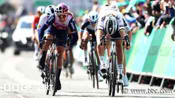 Kopecky wins Tour of Britain opening stage on line