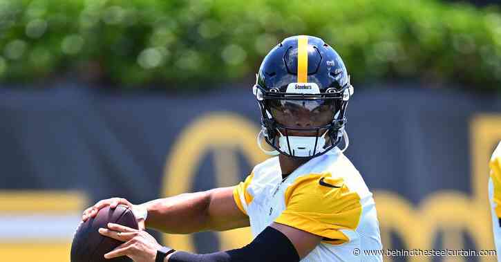 Steelers QB Justin Fields, WR George Pickens building chemistry on final day of OTAs