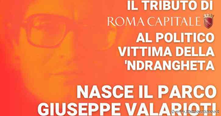 A Roma un parco intitolato a Valarioti, segretario del Pci di Rosarno ucciso dalla ‘ndrangheta