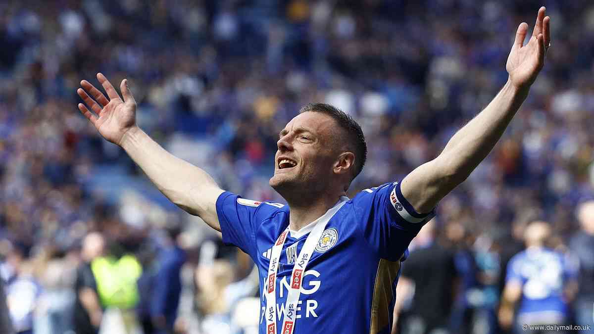 Jamie Vardy agrees new one-year contract with Leicester with the 37-year-old eager to make an impact in the Premier League again after the Foxes' promotion