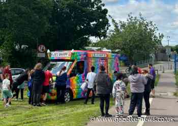 Colchester community rush to the aid of an ice-cream van