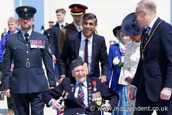 Furious veterans say Rishi Sunak’s apology for skipping D-Day event ‘doesn’t scratch the surface’