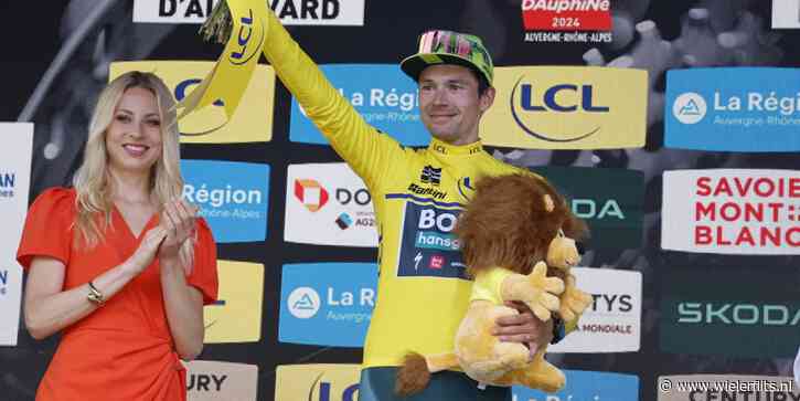 Roglic rijdt Evenepoel uit het geel in Dauphiné: “Ben nog beperkt door mijn linkerschouder”