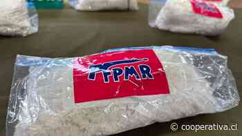 Incautaron más de 70 kilos de droga con logos del FPMR
