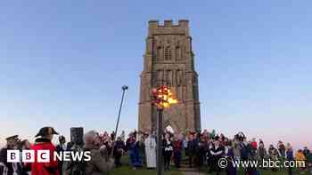 Beacons light up to mark 80th anniversary of D-Day