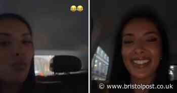 Love Island's Maya Jama gives romance advice to taxi driver in hilarious exchange