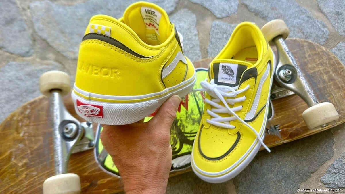 Geoff Rowley and Vans Drop Limited Colorway of Rowley's First Signature Shoe with Labor Skate Shop