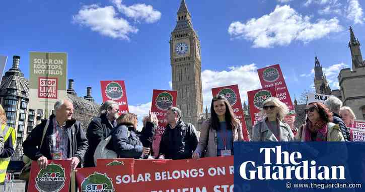 ‘It’s just too big’: division over plans for UK’s biggest solar farm