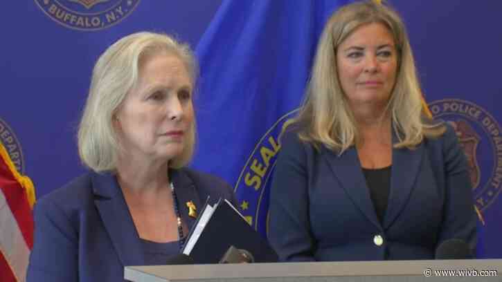 In Buffalo, Sen. Gillibrand talks childcare funding bill to support police