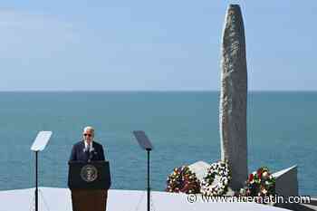 En Normandie, Biden oppose à Trump une vision héroïque du destin américain