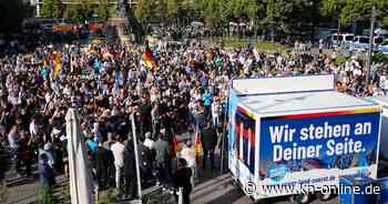 Mannheim: AfD demonstriert gegen Islamismus  – Tausende Gegendemonstranten