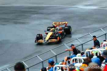 Lando Norris snelste tijdens door regen gehinderde eerste oefensessie GP van Canada