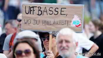 Kundgebung in Mannheim: AfD-Demo zieht Tausende Gegendemonstranten an