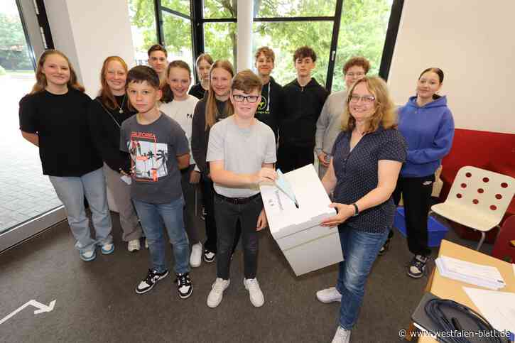Juniorwahl in Schloß Holte-Stukenbrock: Wählen will gelernt sein