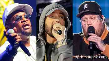 Eminem Performs With Trick Trick & Jelly Roll During Surprise Appearance In Detroit