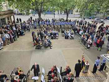D-Day 80 Lamplight of Peace service is held in Witney