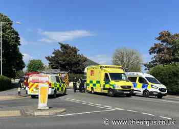 Eastbourne: Woman seriously injured in motorbike crash